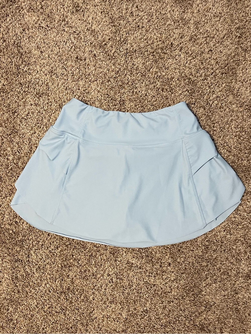 HALARA Light Blue Athletic Skirt with built in shorts